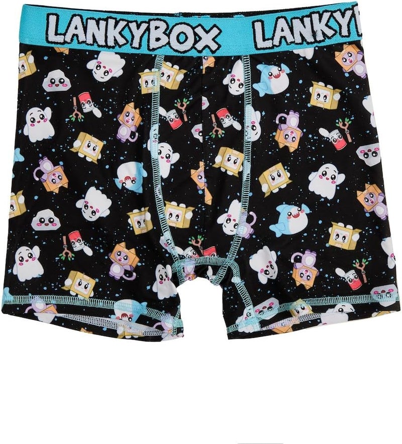 Bio World LankyBox All-Over Character Prints 5-Pack Boy's Boxer Briefs - Image 2